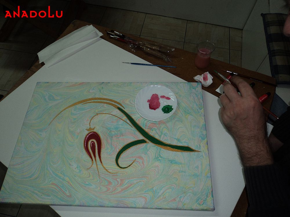 Ebruyla Yapılan Çalışmalar Çanakkalede