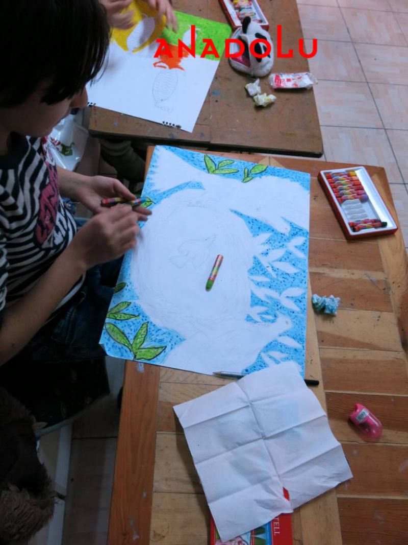 Çocuklara Yönelik Sanat Kursları Devam Ediyor Çanakkalede