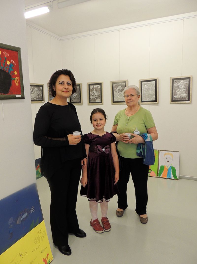 Çanakkalede Çocuk İçin Resim Sergisi
