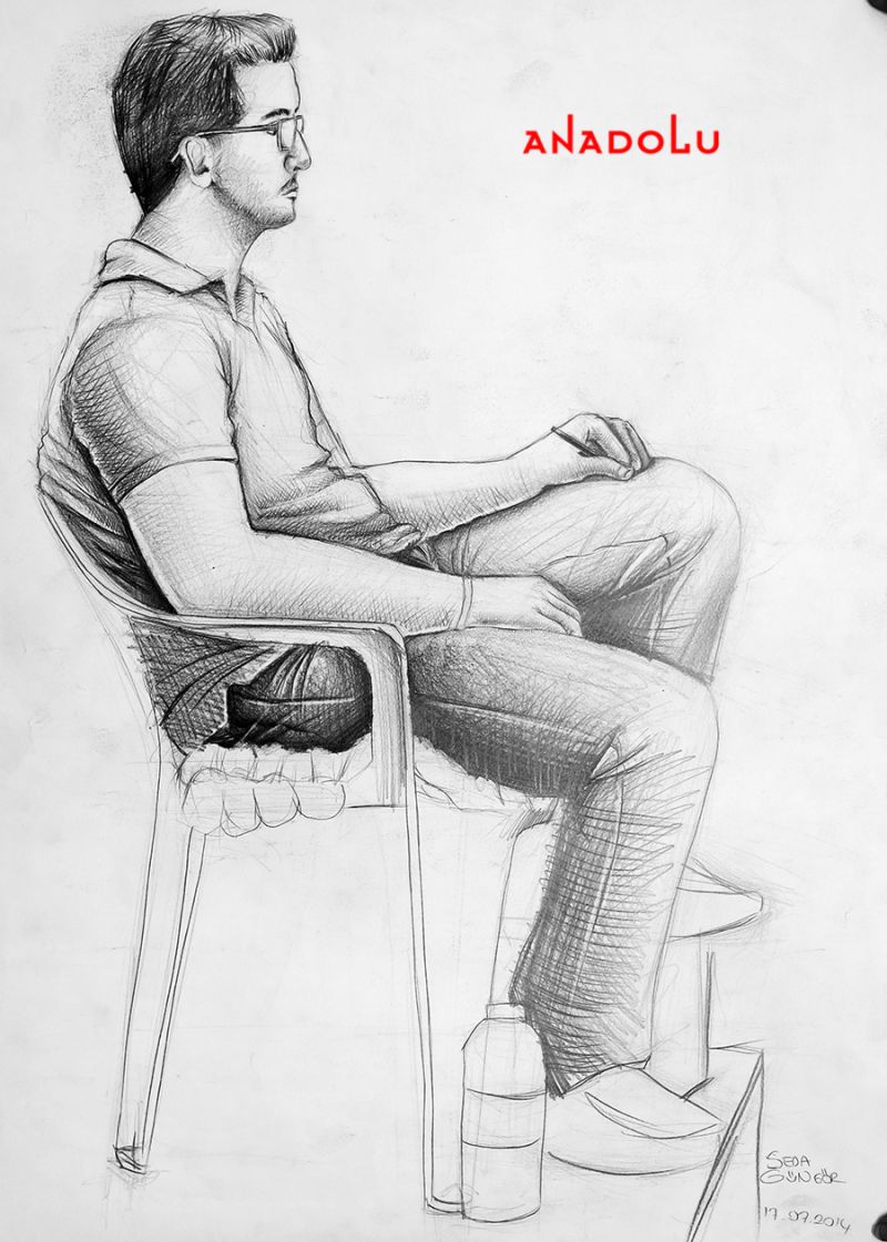 Çanakkalede Güzel Sanatlar Fakülteleri İçin Kara kalem Çizimler