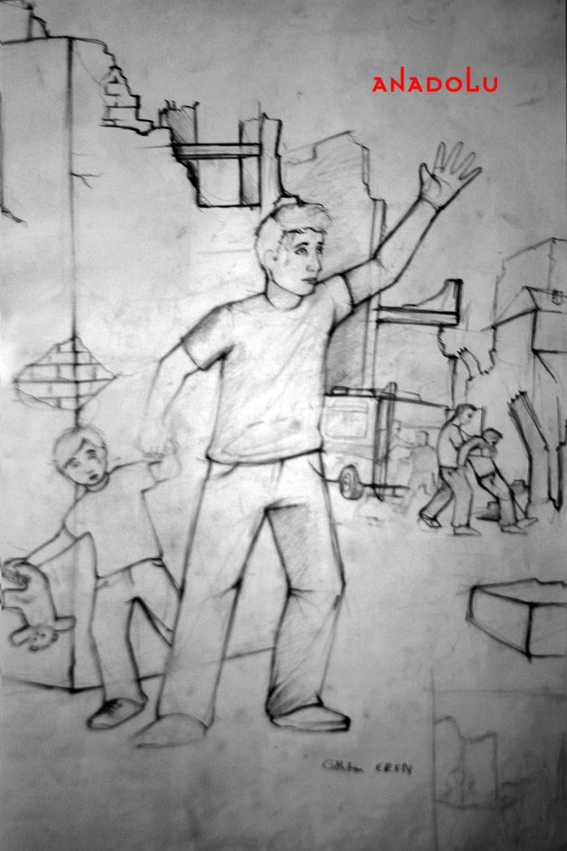 Güzel Sanatlar Fakülteleri İçin Çizimler Çanakkalede