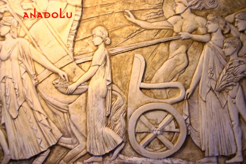 Heykel Rölyef Örneği Çanakkalede