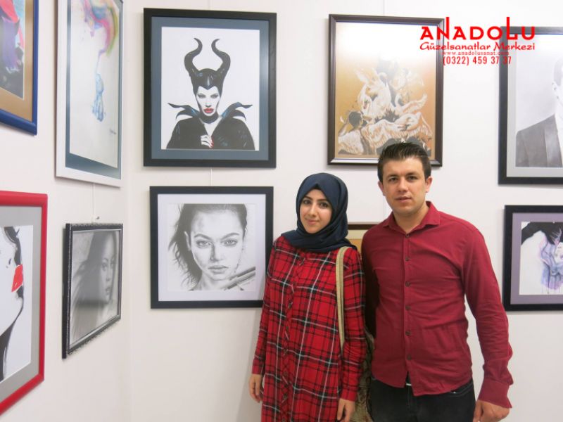 Anadolu Güzel Sanatlarda Resim Sergisi Çanakkalede