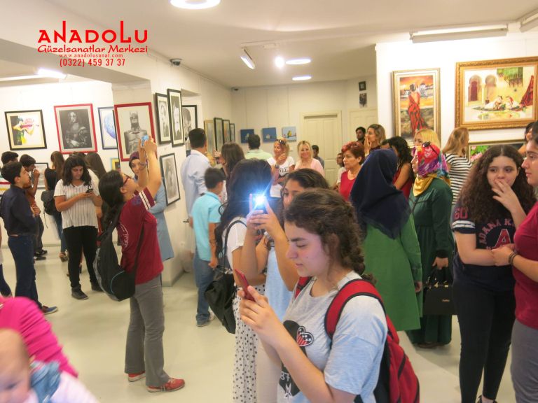 GSF Hazırlık Kurslarında Sergiler Çanakkalede