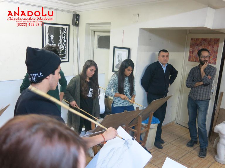 Güzel Sanatlar Fakülteleri İçin Çizim Kursları Çanakkalede