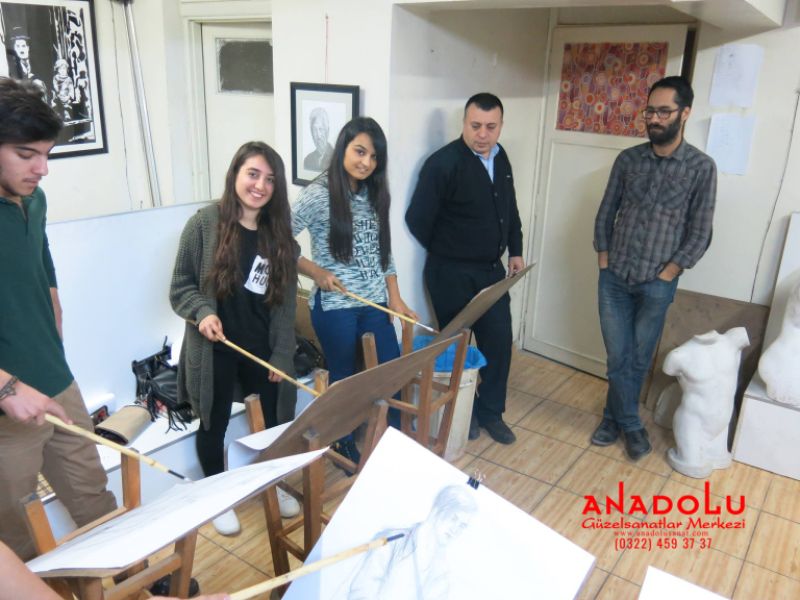 Güzel Sanatlar Fakülteleri İçin Karakalem Kursları Çanakkalede