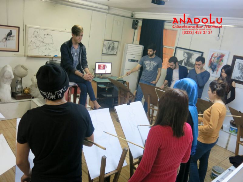 Güzel Sanatlar Fakülteleri İçin Karakalem Kursları Çanakkalede