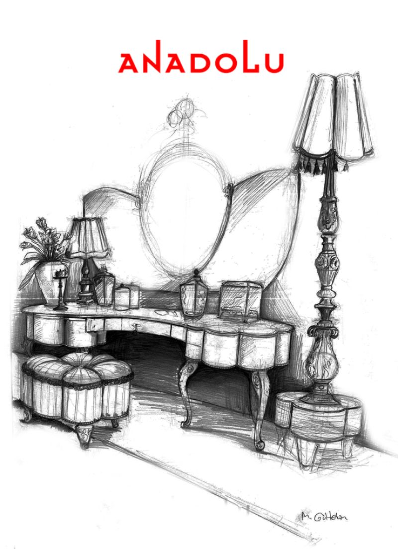 Karakalem Bir Konsol Çalışması İmgesel Çizimler Çanakkalede