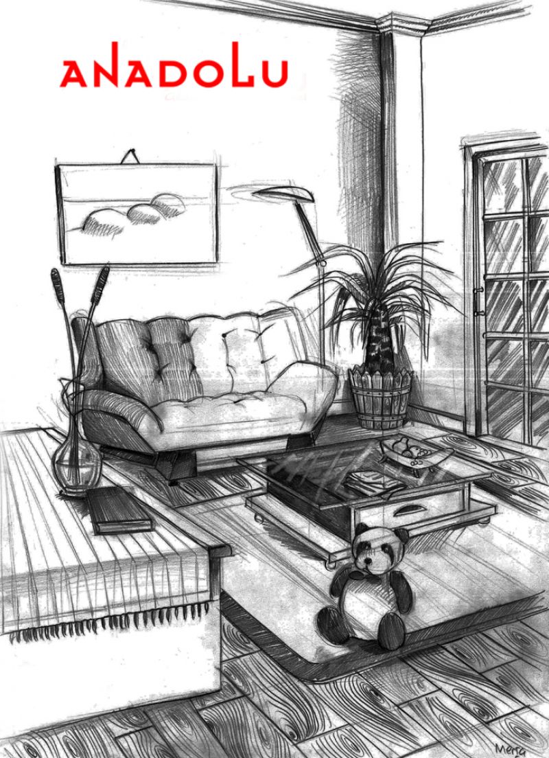 Çok Güzel Mekan Çizim Örnekleri Çanakkalede