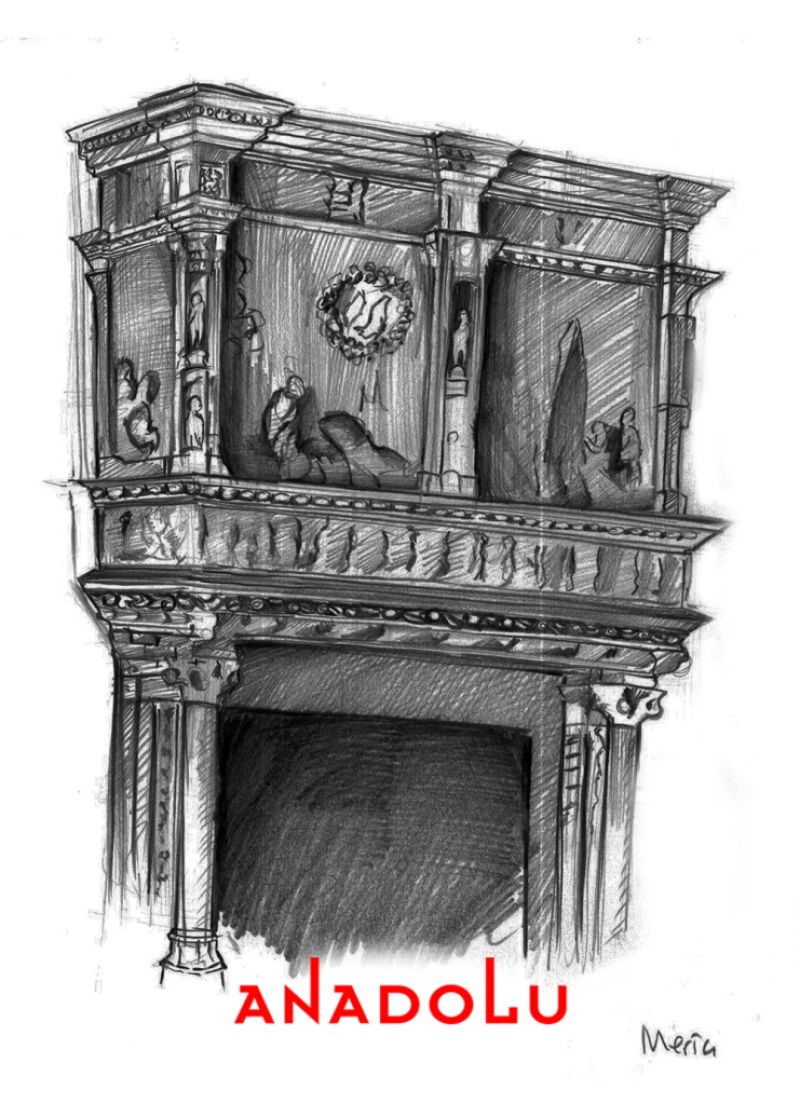 Karakalem Perspektif Çizim Örnekleri Çanakkalede