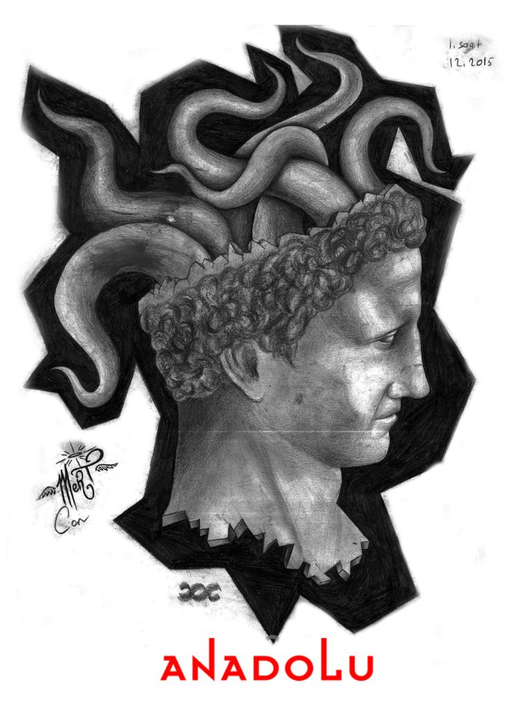 Karakalem Heykel Çizim Örnekleri Çanakkalede